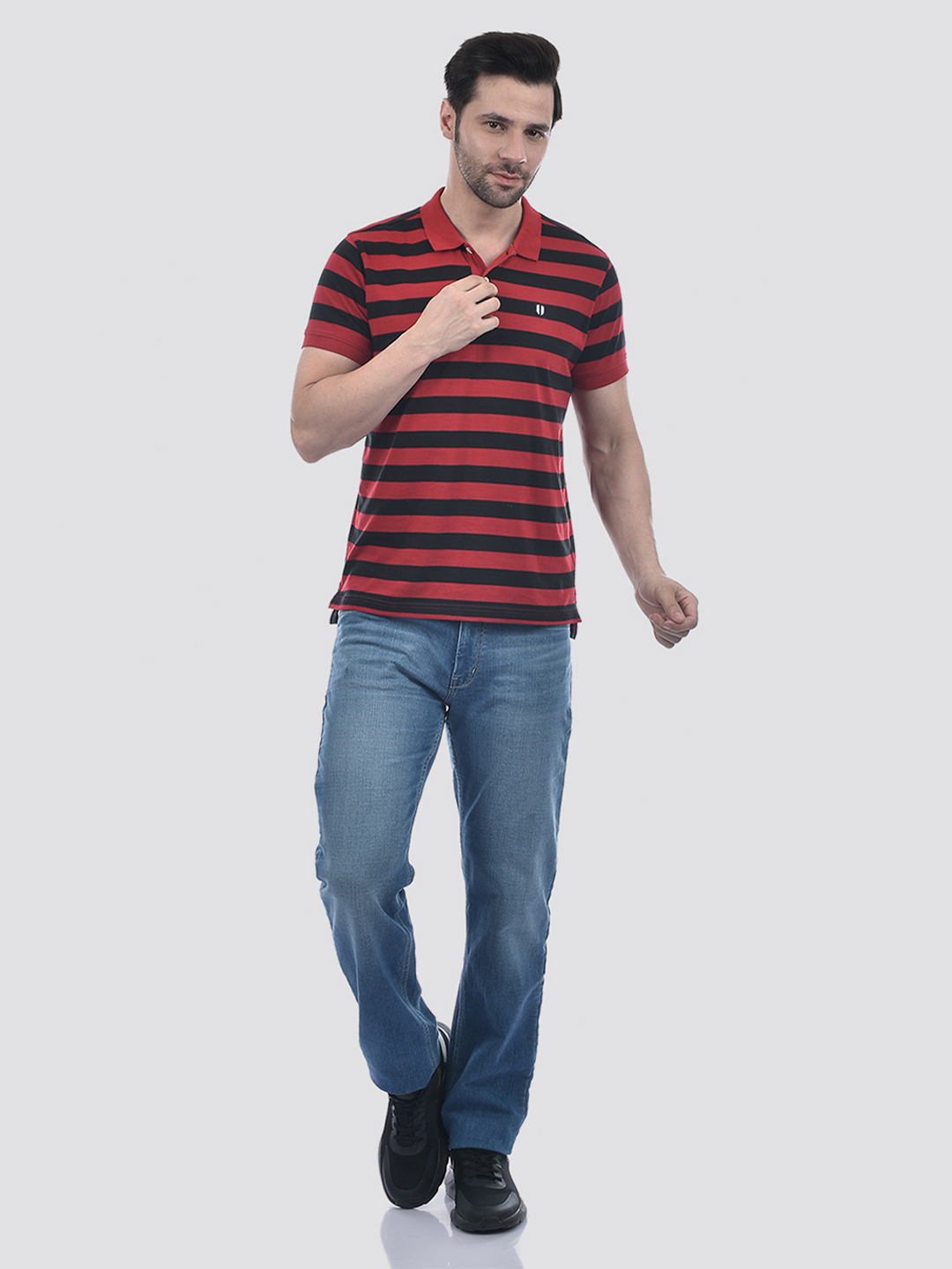 Numero Uno Men Light Blue Regular Fit Sustainable Jeans